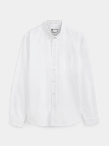 The Jasper Oxford Shirt in White