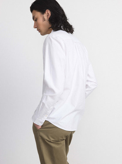 The Jasper Oxford Shirt in White