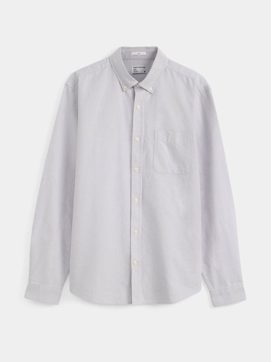 The Jasper Oxford Shirt in Grey