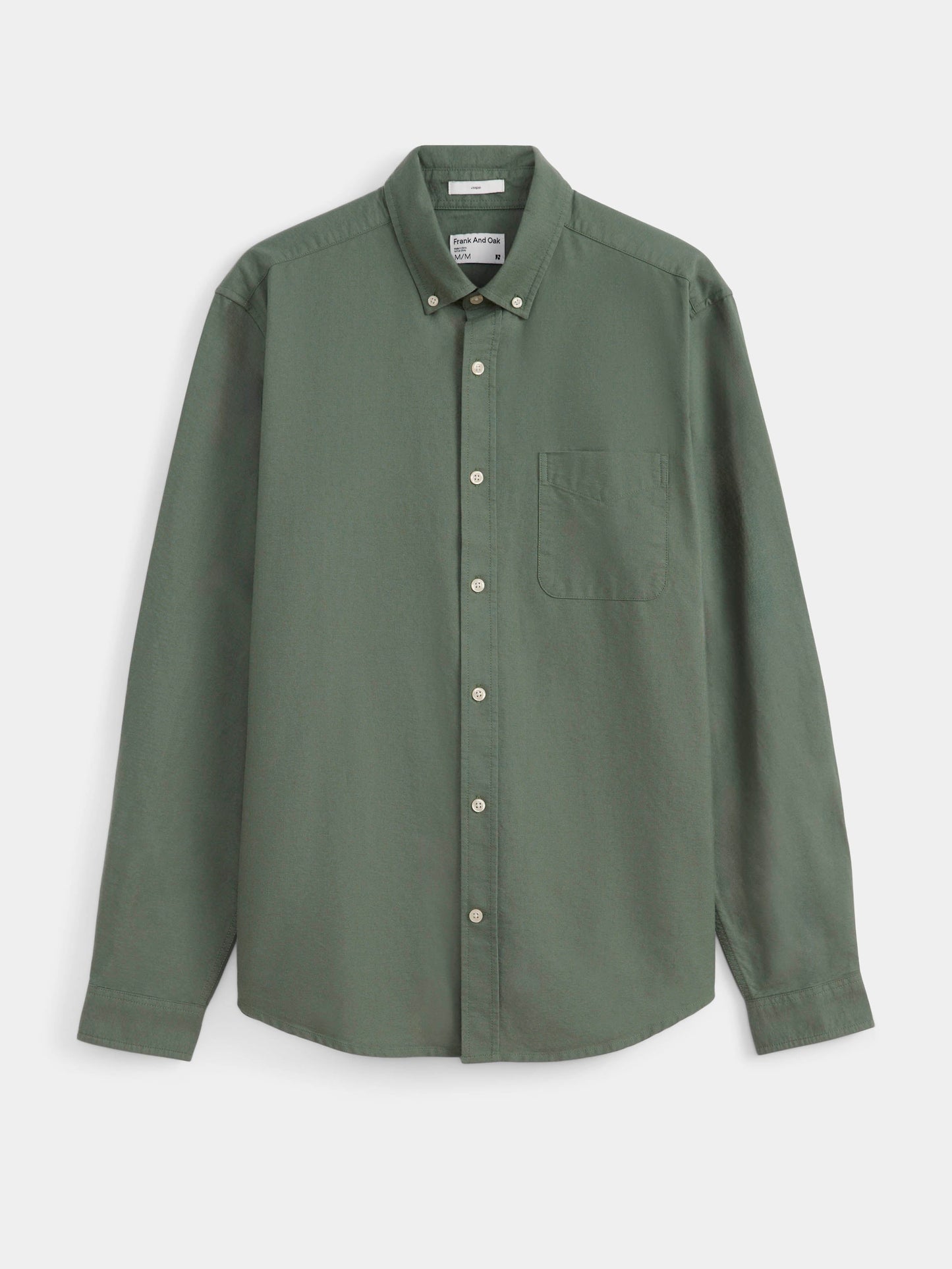 The Jasper Oxford Shirt in Laurel Green